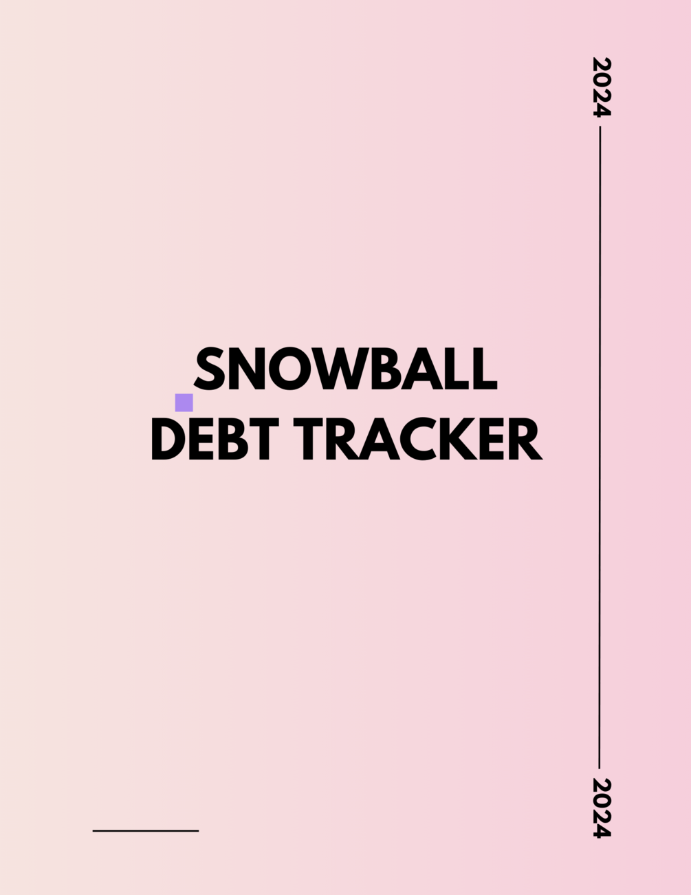 Snowball expenses tracker