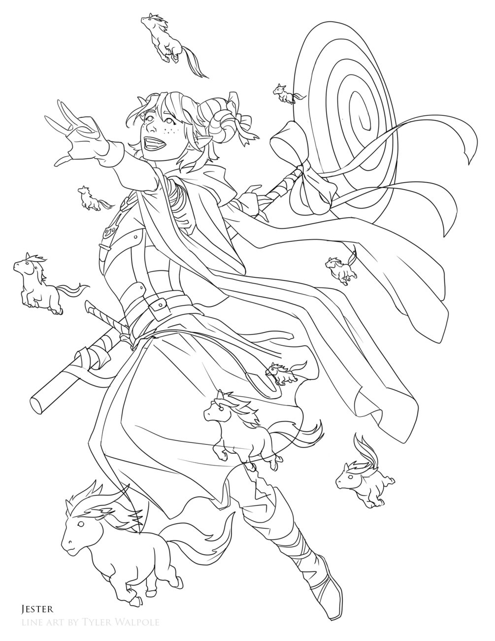 Tanjiro Coloring Pages