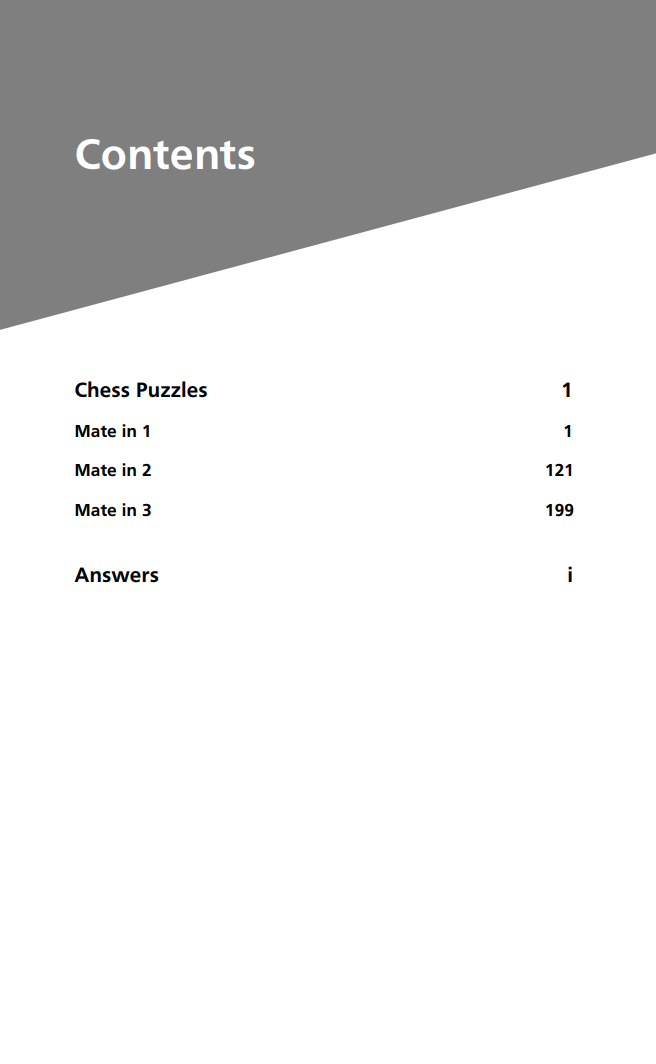 1000 Mate in 123 Chess Puzzles Volume 1, John W. Edwards