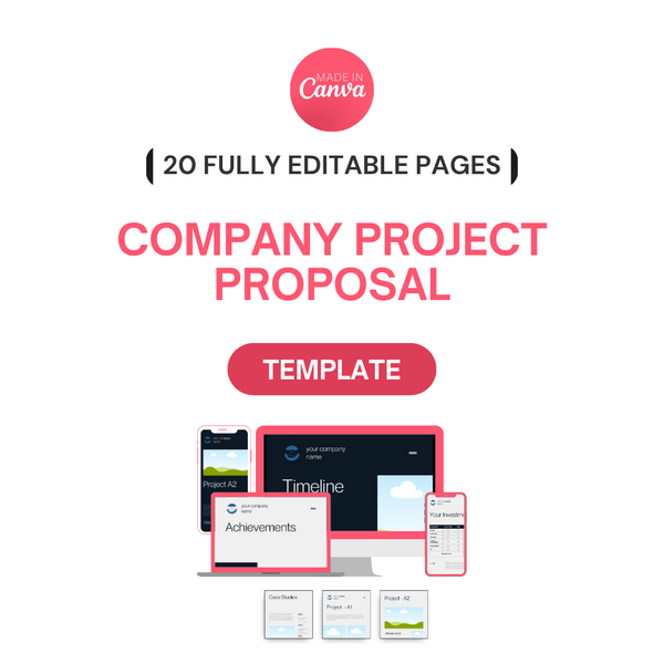 Company Project Proposal Template
