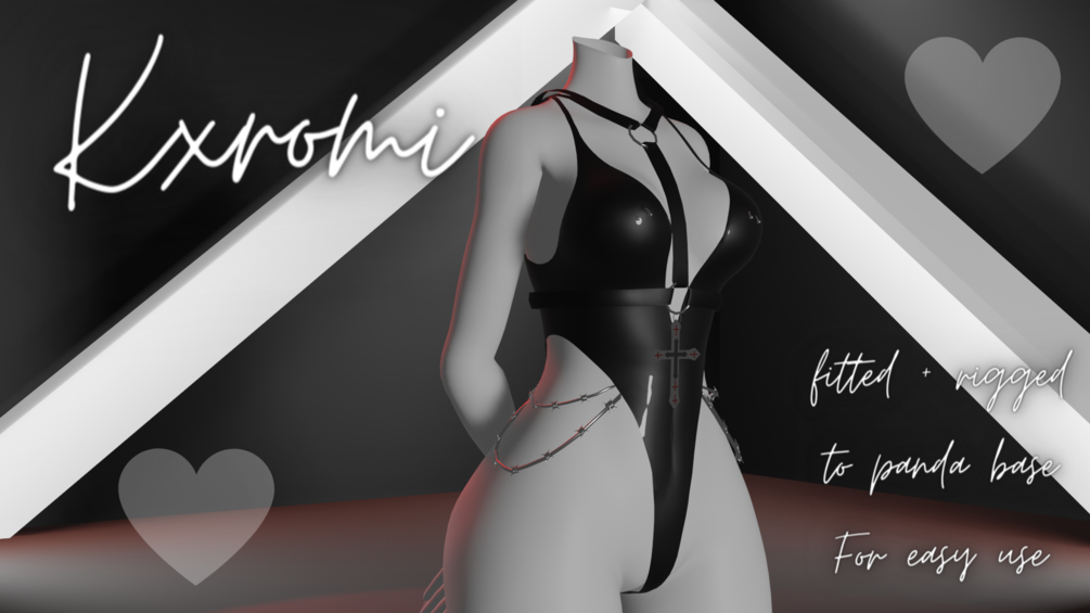 Second Life Marketplace - High-Waisted Fishnet Tights V3A Maitreya