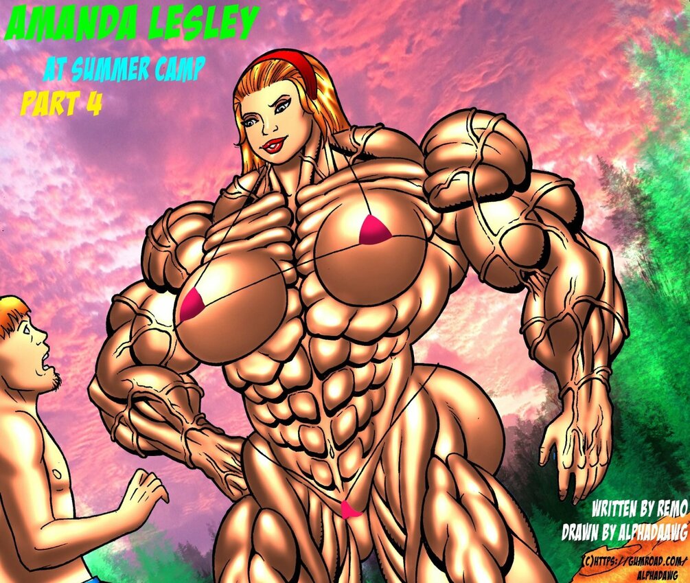 AMANDA LESLEY AT SUMMER CAMP Part 4+5+6+7 BUNDLE