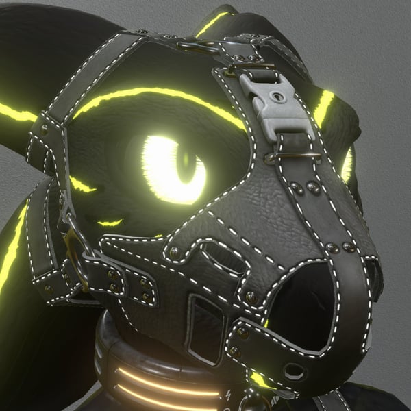Nexa'vali Leather Muzzle & BlindFold (v3.0 & v4.0)