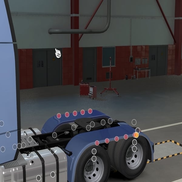 [rear fenders tuning part] Scania NG parlocks fenders V3 by WC007 D3SIGN