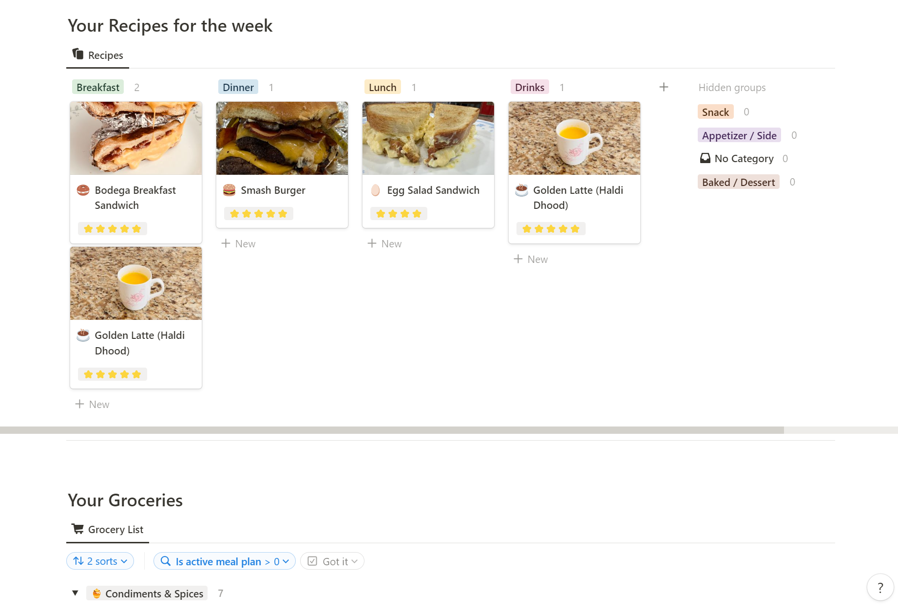 Meal Planner Assistant - Recipe Book, Meal Planner, Nutrition ...