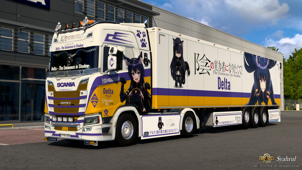 [ETS2] Delta | The Eminence in Shadow [Combo Skin] by Syahrul Itasha Truckstyling 痛トラック