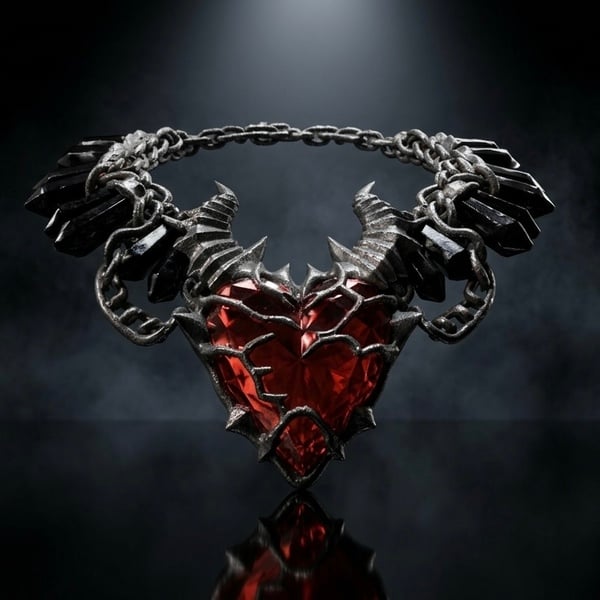 Archfiend's Heart Choker - Choker for VRChat