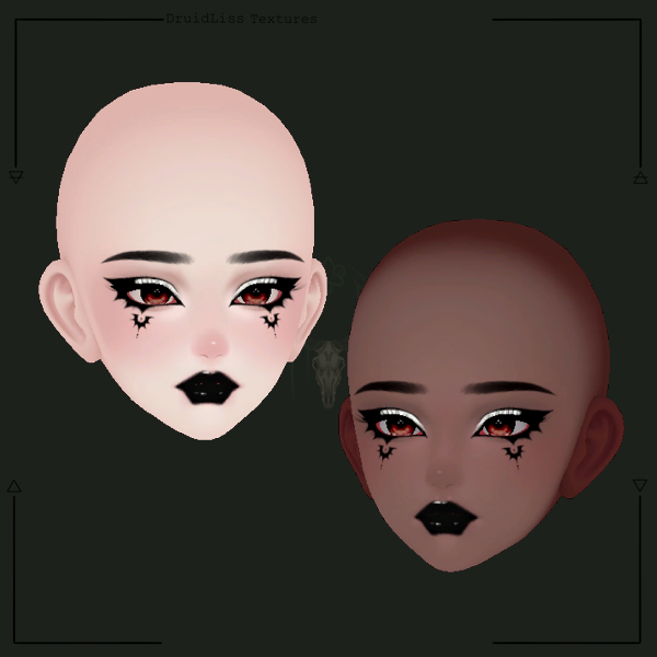 Bat Goth Textures {Amelia Head}
