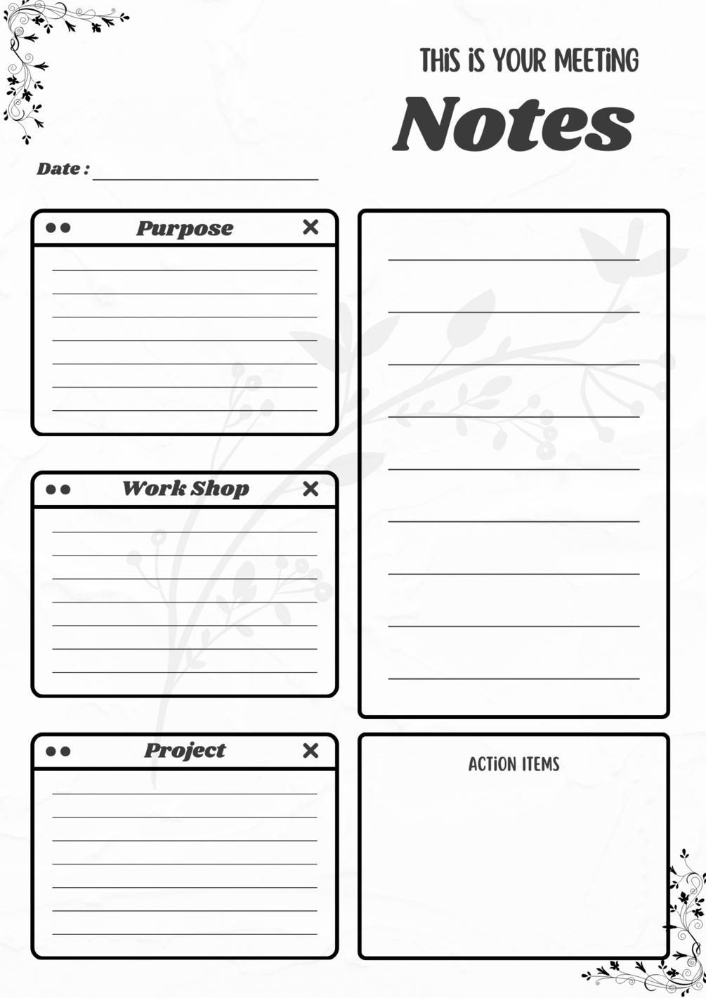 planner-for-meeting