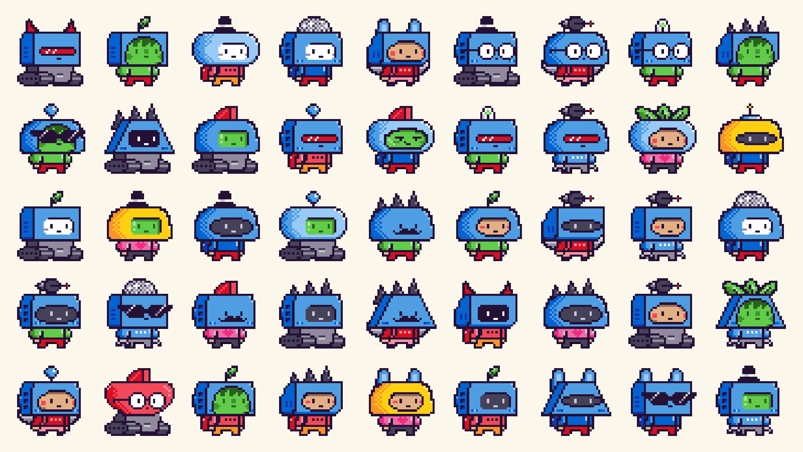 Pixabots free pack