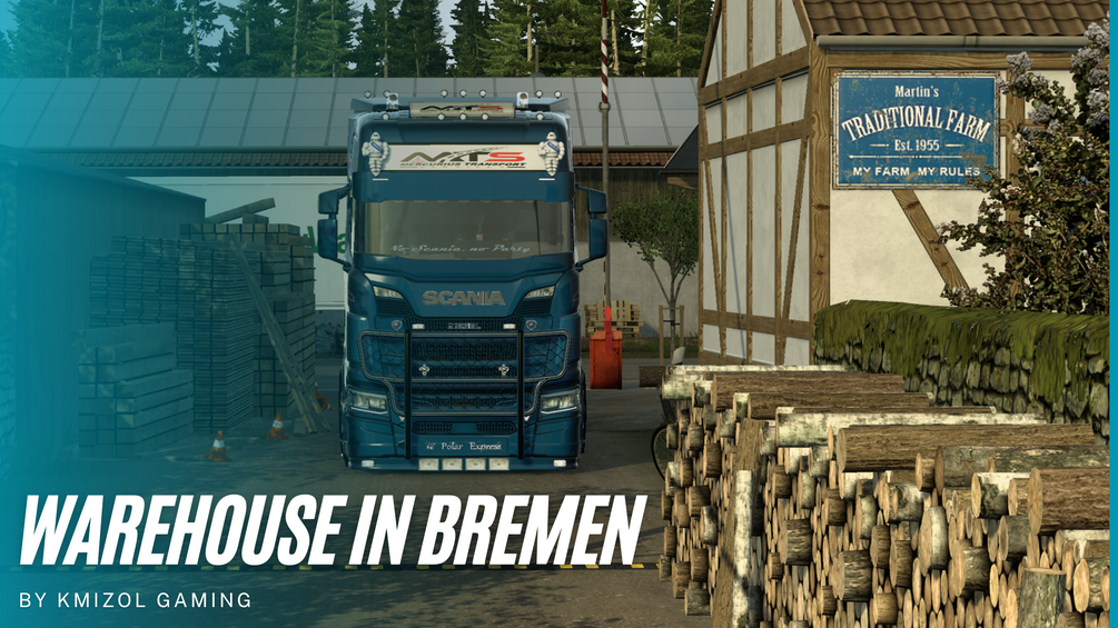 Warehouse in Bremen | Rework AgroNord Bremen | Brême V1 [LIMITED|EDITION] by Kmizol Gaming