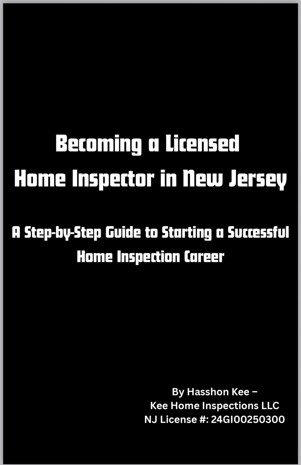 Becoming a Licensed Home Inspector in New Jersey