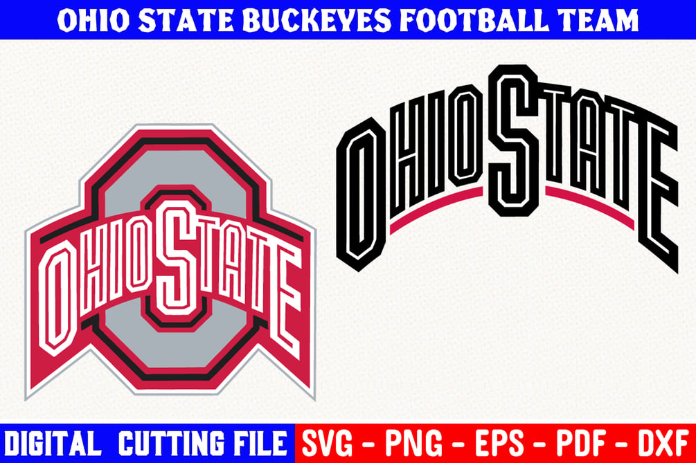 ohio state football logo vector