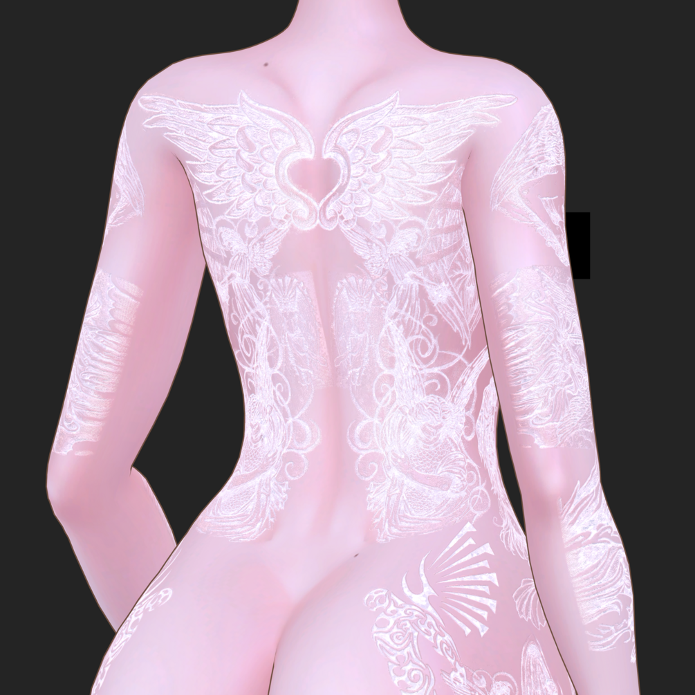 🖊️| ANGEL TATTOOS (VRBASE EGIRL)
