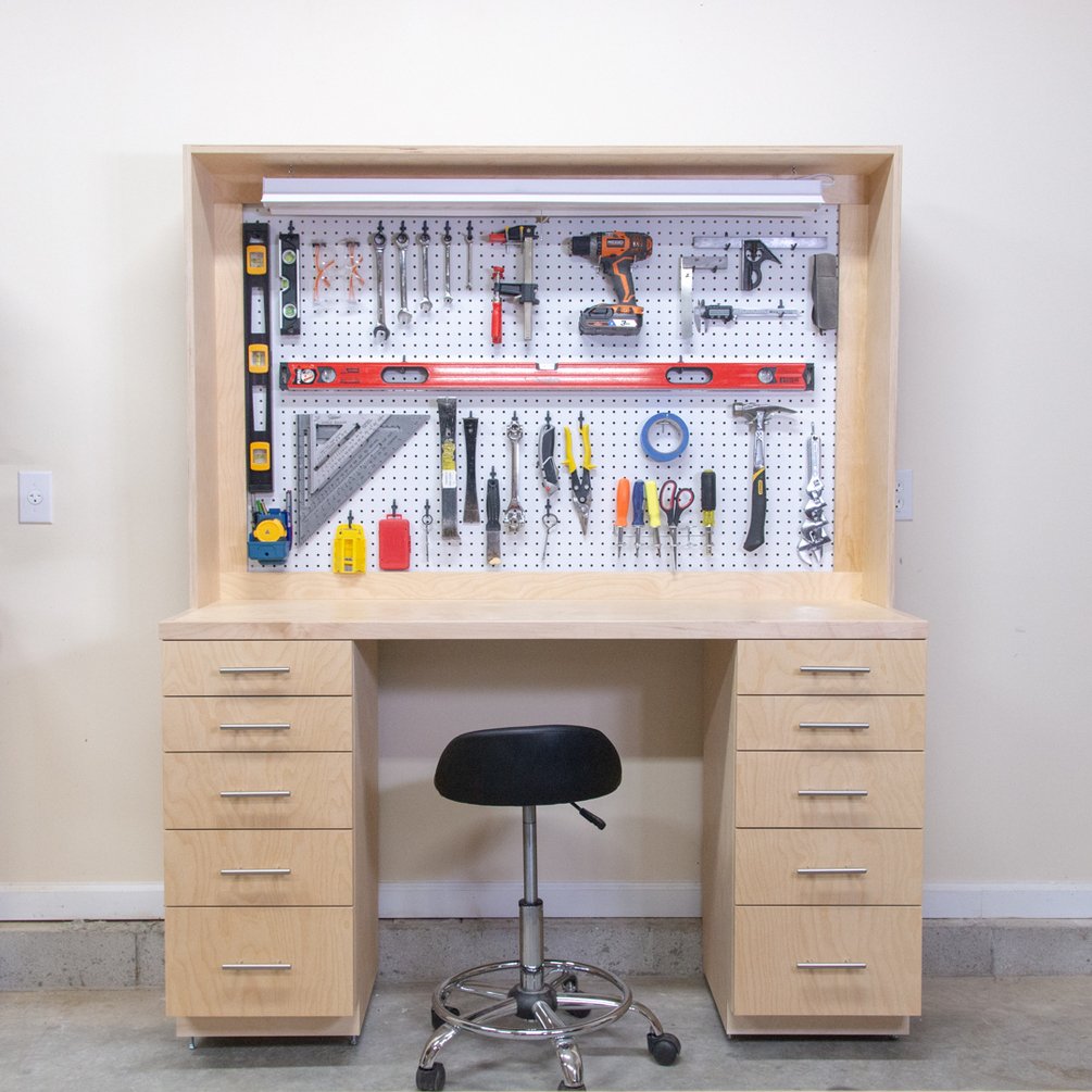 Workbench chair for discount garage