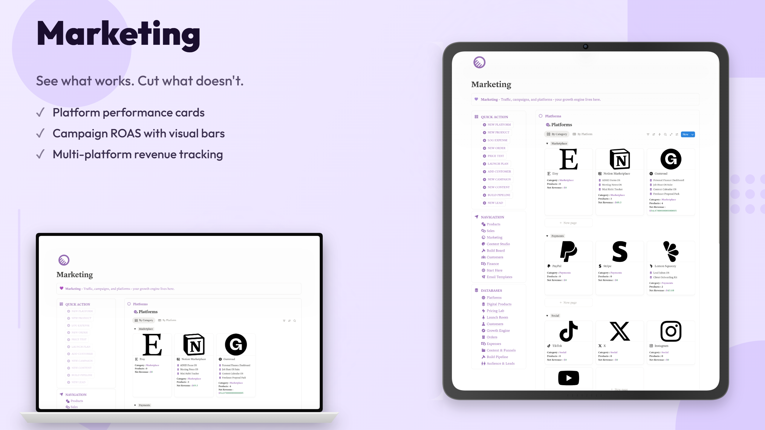 Digital Product Business OS - For Solo Creators - view 1