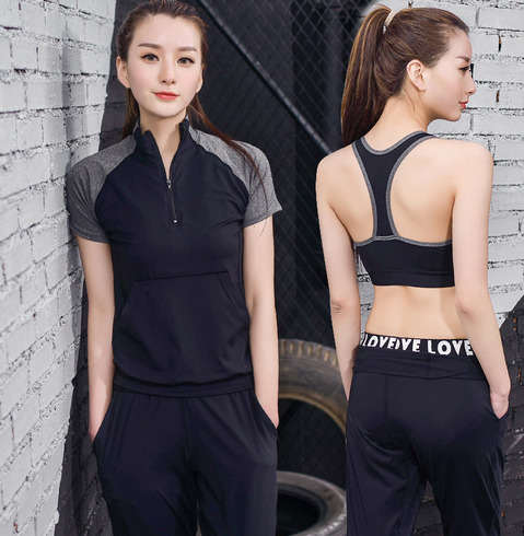 High Elastic Jumpsuit Shorts Sports Running Fitness Clothes Women