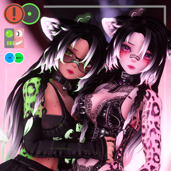 ChouChou | Female/Femboy | PC + Quest + Opti | VRCFT & VRCFury