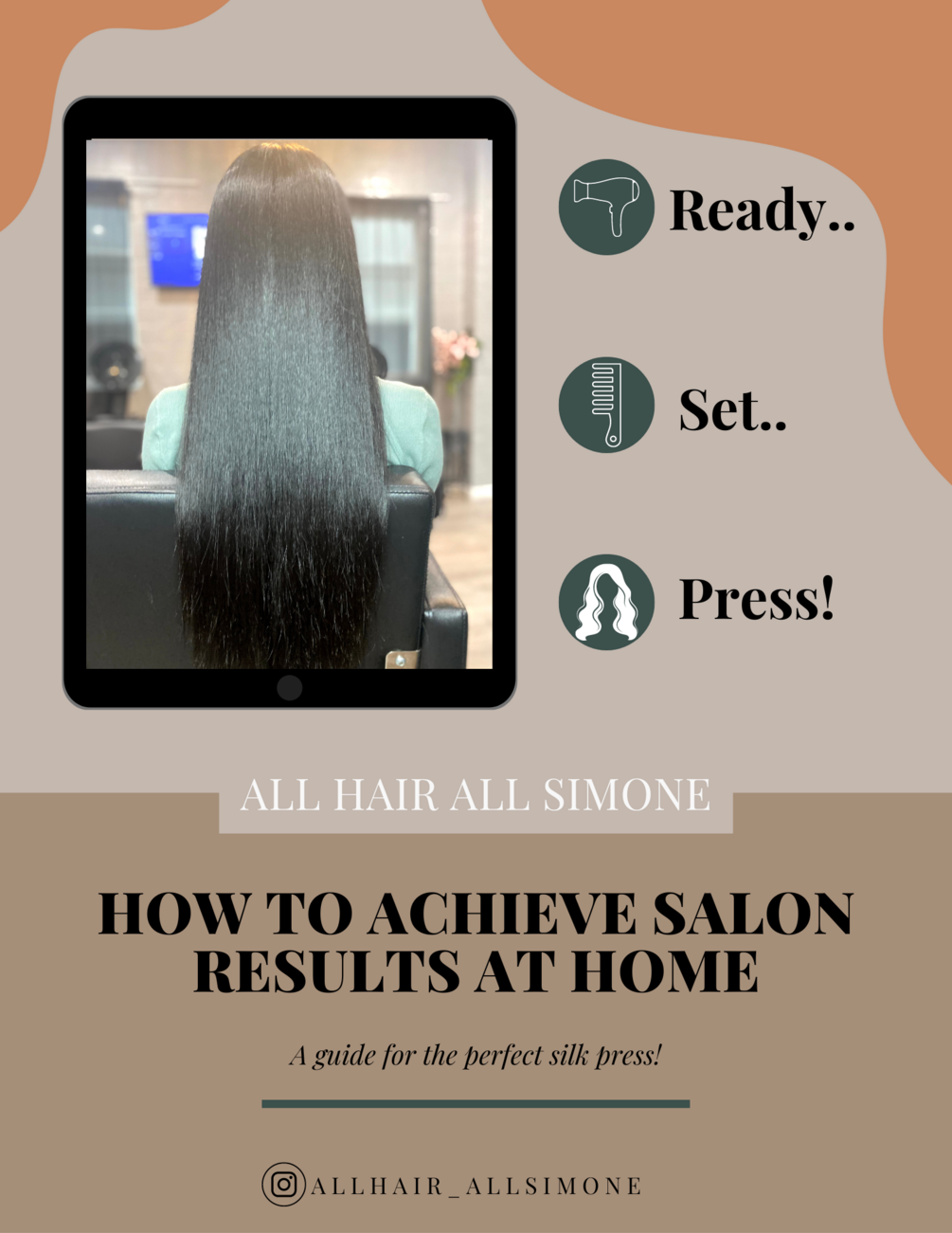 How to Silk Press at home!