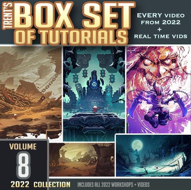 Box set of Tutorials volume 8 (2022) by Trent Kaniuga