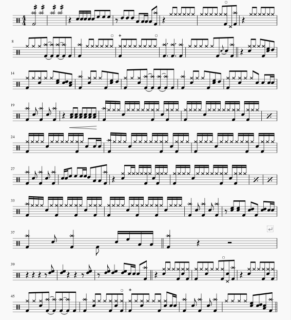 Pokémon Theme Song (Drum Transcription PDF)Pokémon Theme Song (Drum Transcription PDF)  