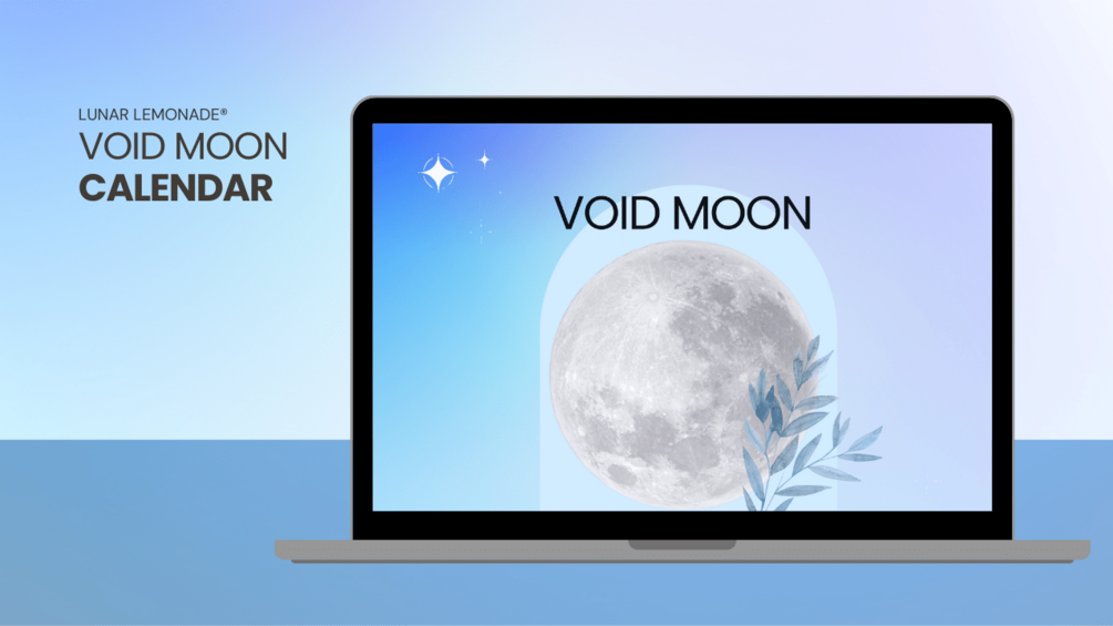 Void Moon Calendar (2024)