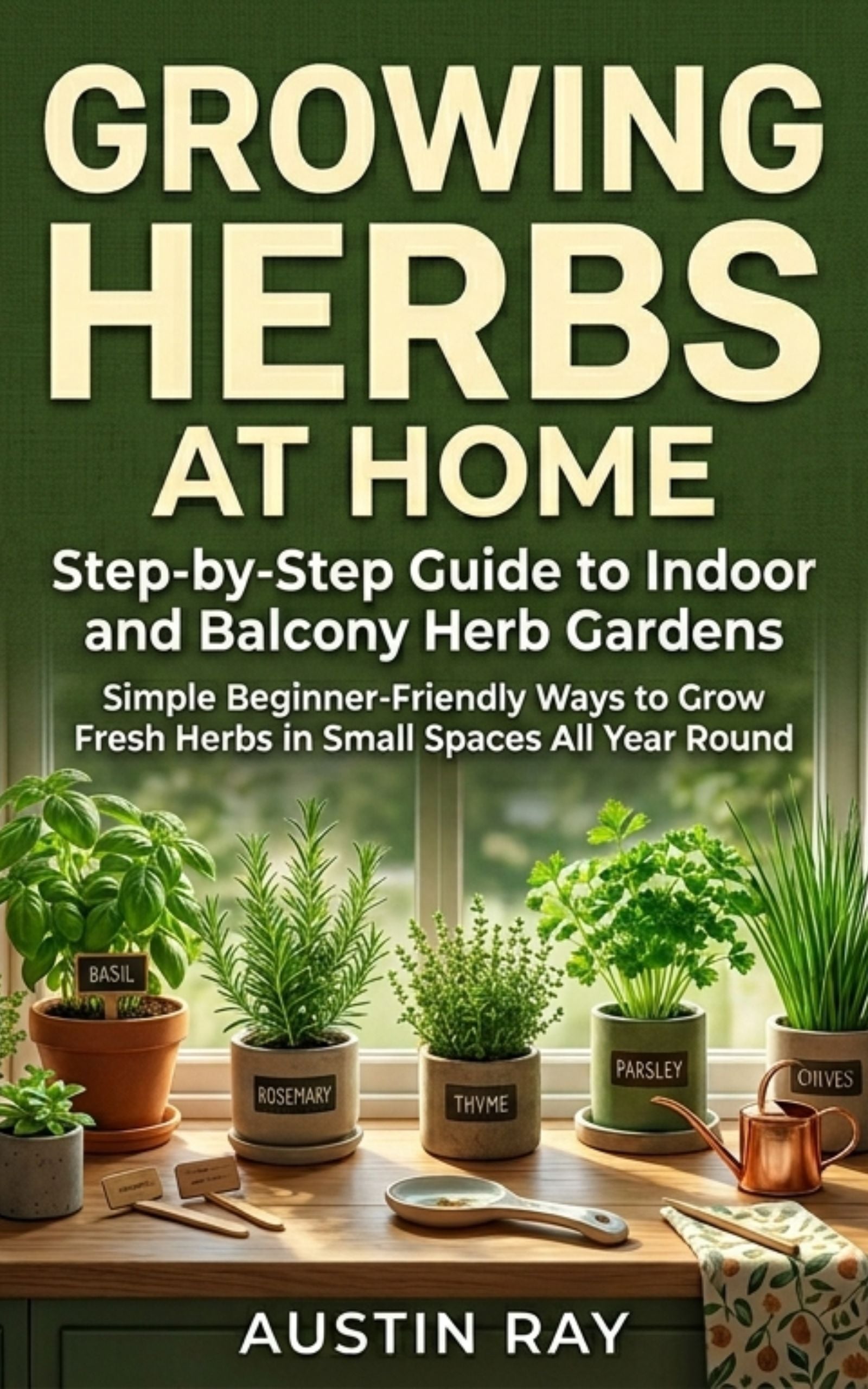 Growing Herbs at Home Ebook Guide