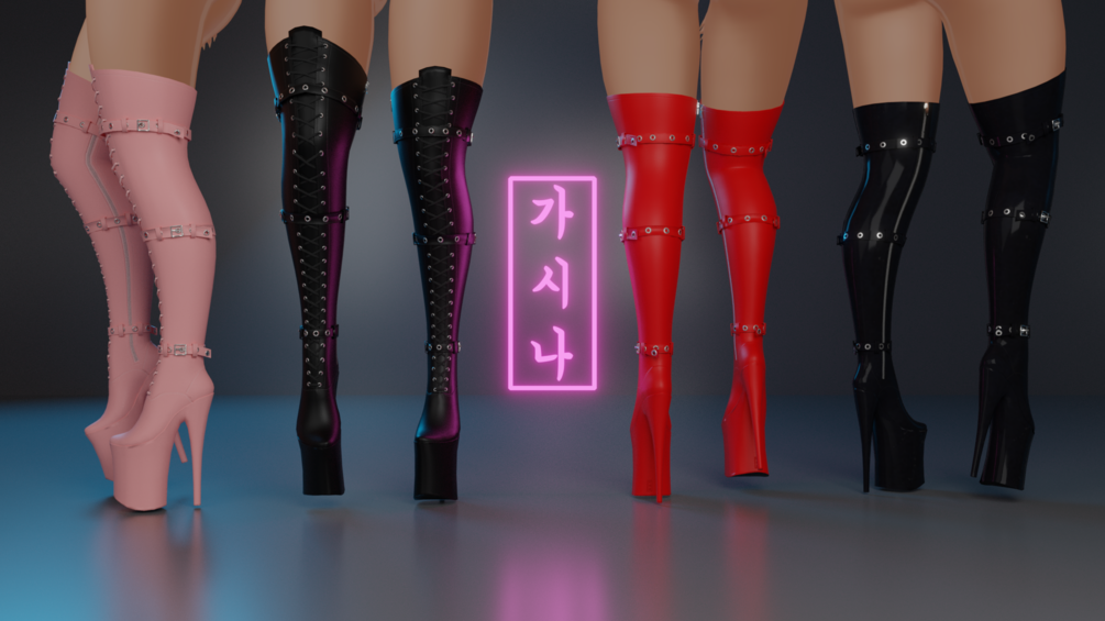 Thigh high pleaser boots sale