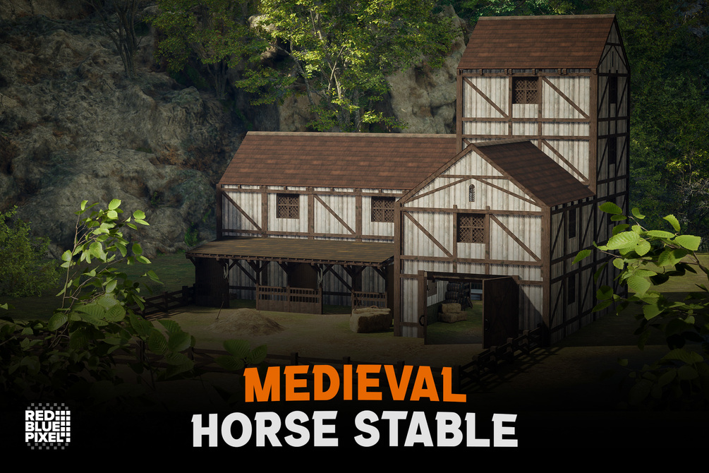 Medieval Horse Stable