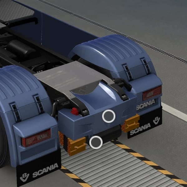 *[coverbum tuning part] Scania NG battery bumper chassi cover V1 by WC007 D3SIGN