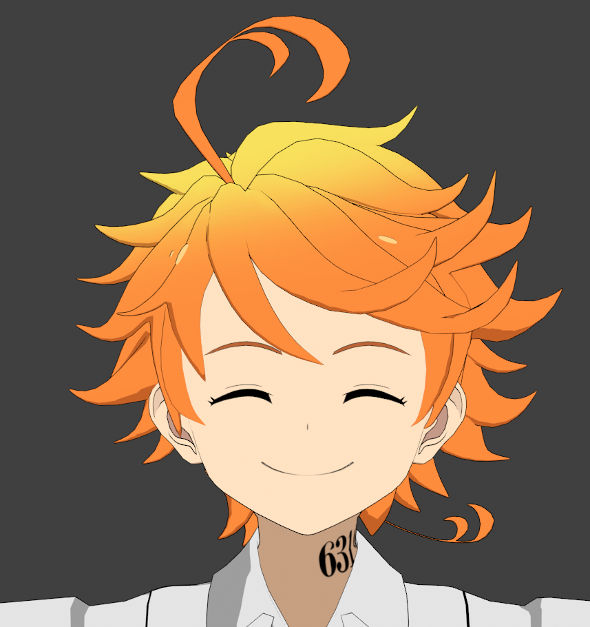 Emma: The promised neverland 3d model