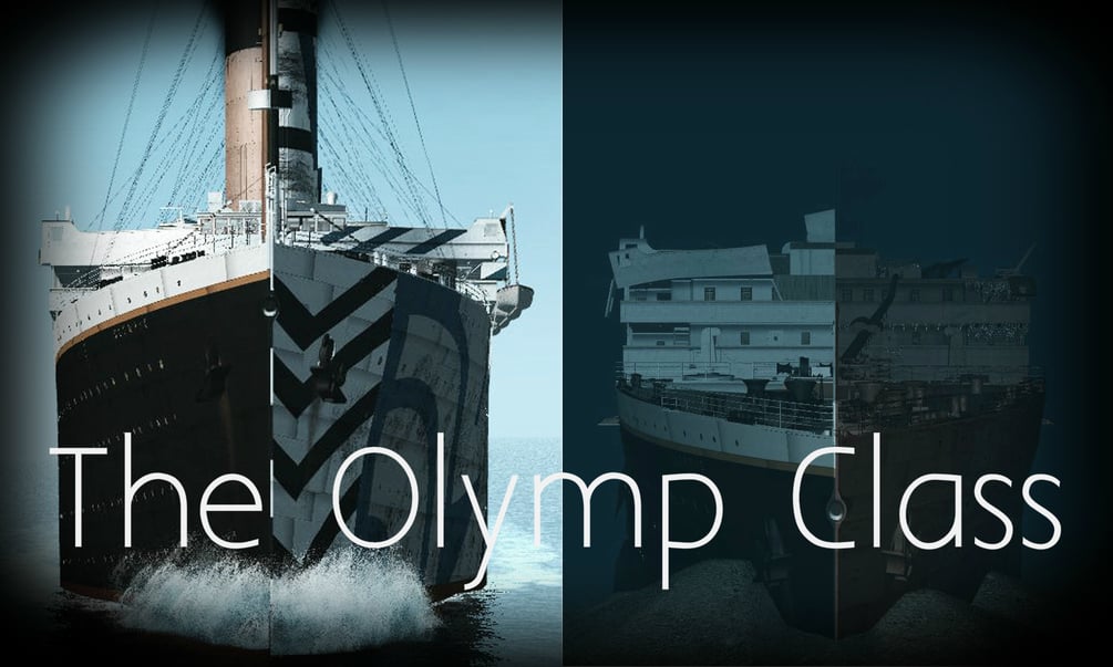 The Olympic Class Liners: Olympic - Titanic - Britannic