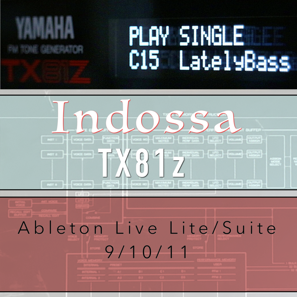 Indossa Tx81z MultiSample Pack Ableton 9-10-11