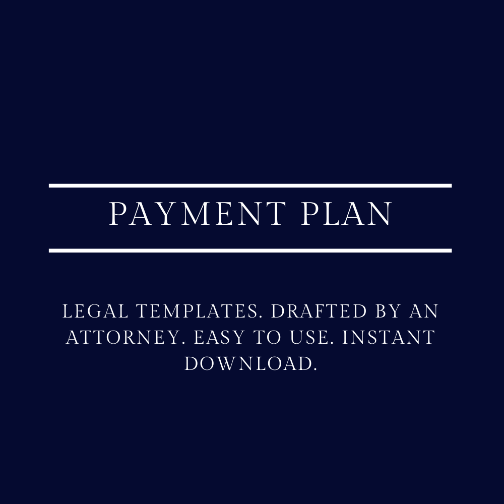 Defined Payment Plan