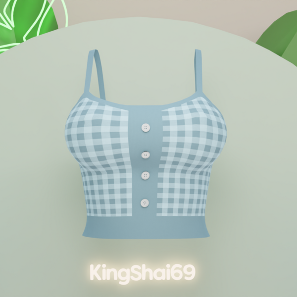 Checkered Top (Free in server) retired asset