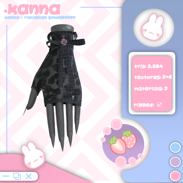 Lace Gloves (Free In Nitro)