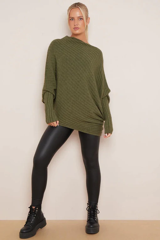 Batwing Poncho Jumper