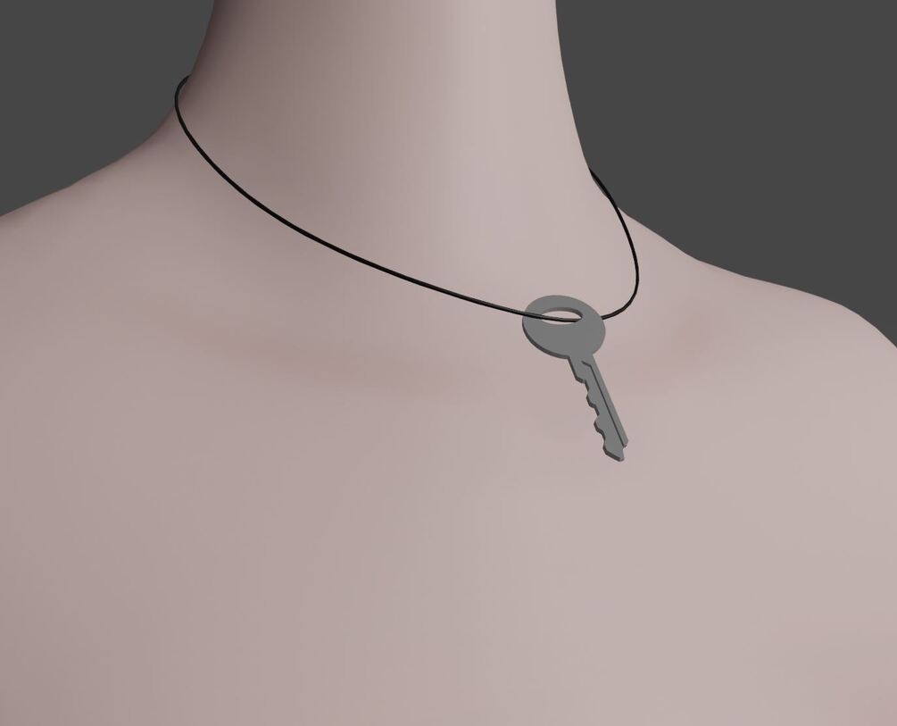 Key Necklace (Free for Server Boost)