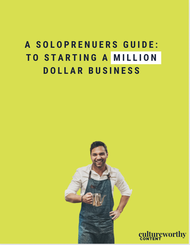A Soloprenuers Guide To Starting a Million Dollar Business