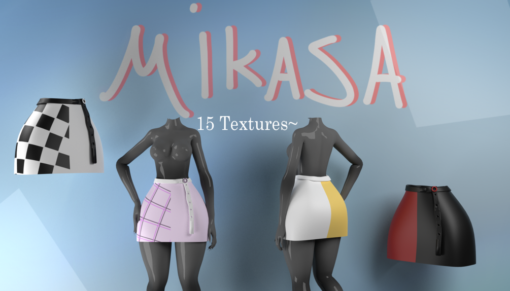 ֍ Skirt ֍ [Free, 15 textures, fitted to panda's base)