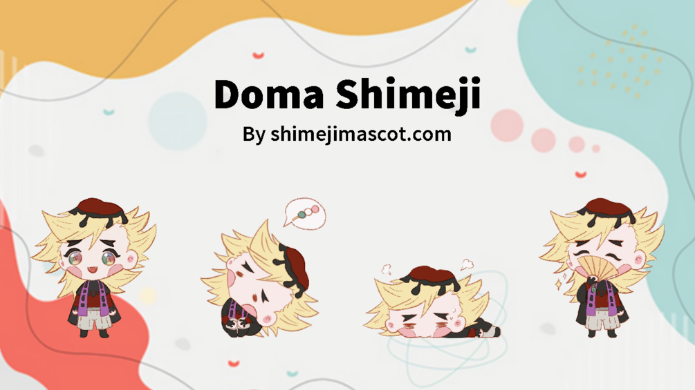 Doma (Kimetsu no Yaiba, Demon Slayer) shimeji mascot