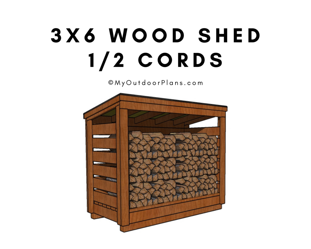 My outdoor discount plans firewood shed