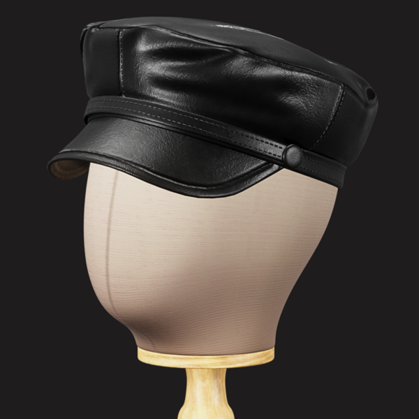 Newsboy Cap PBR Low Poly | WOLVES STUDIO