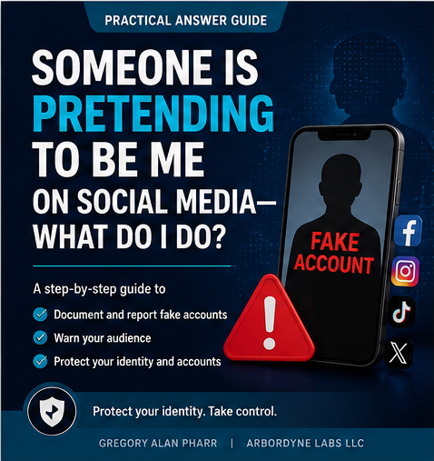 Social media impersonation guide cover