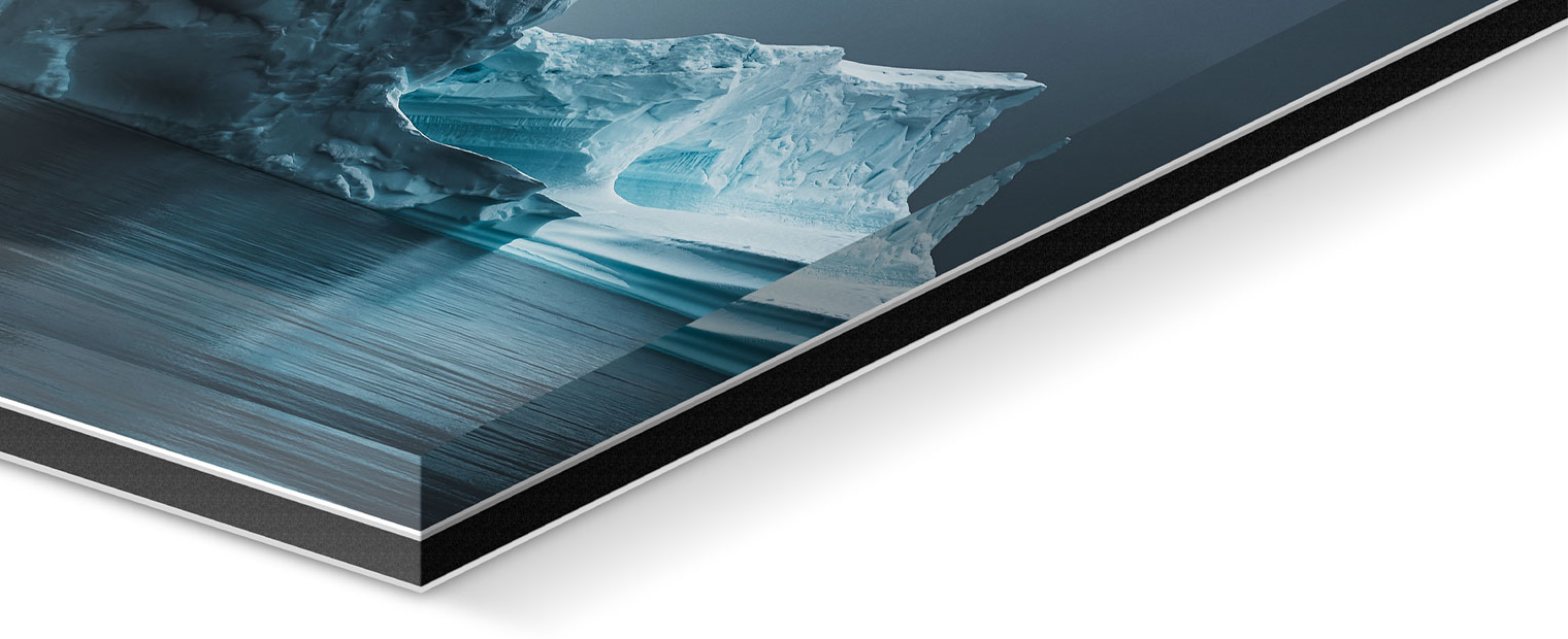 Fine Art Print under Acrylic Glass + Aluminum GalleryBox Frame (by