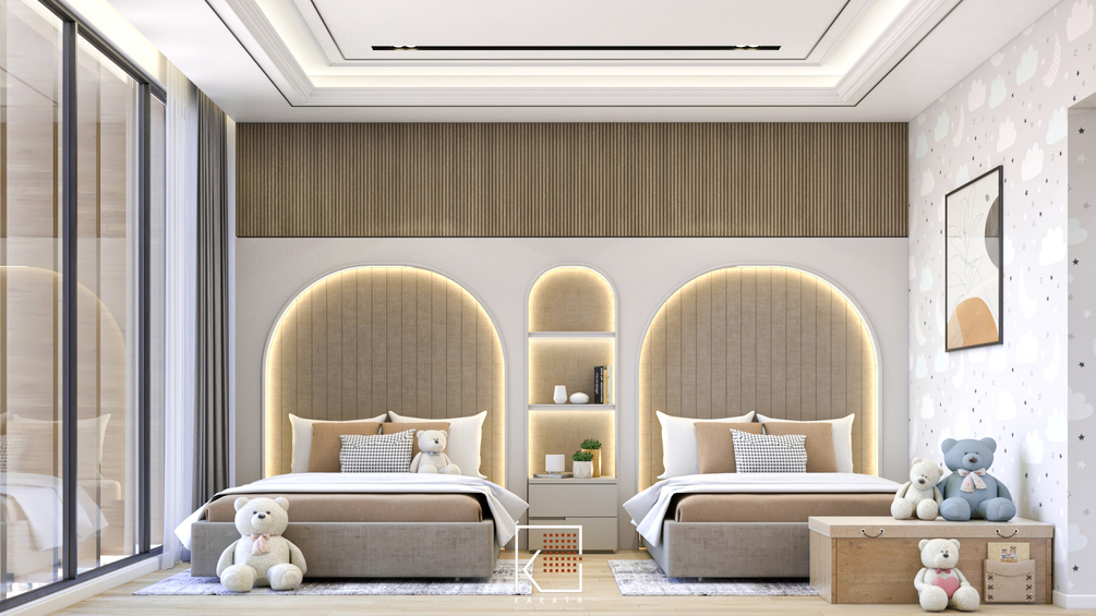 Design Interior Bedroom 2 Bed 012