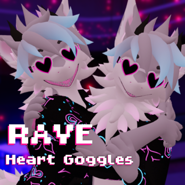 RAVE Heart Goggles