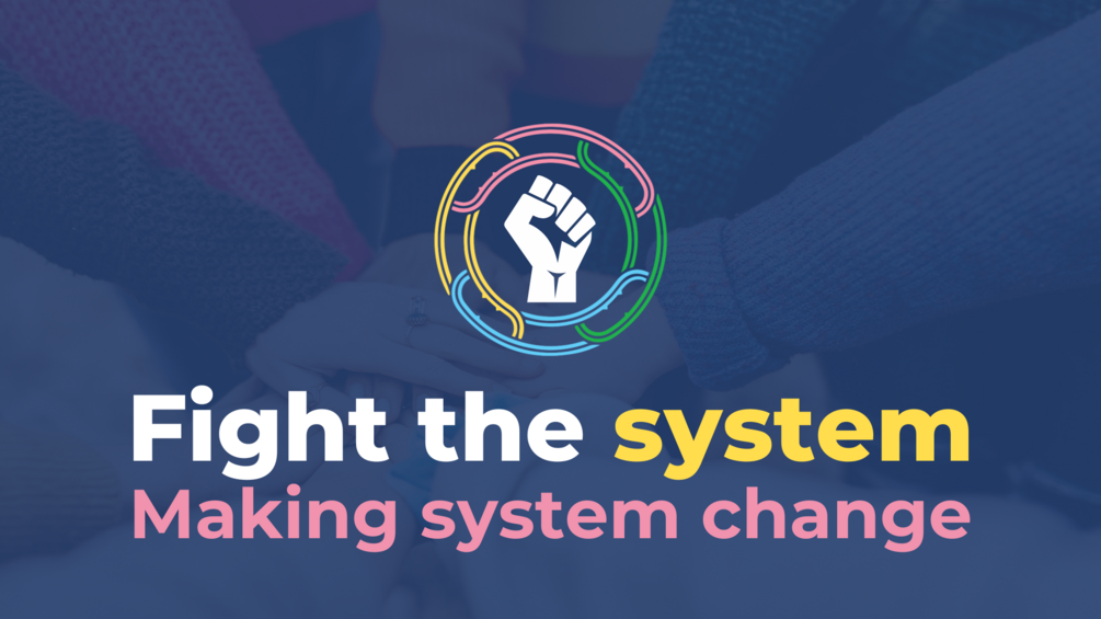 Fight the system! Learn to make system change for those you support and