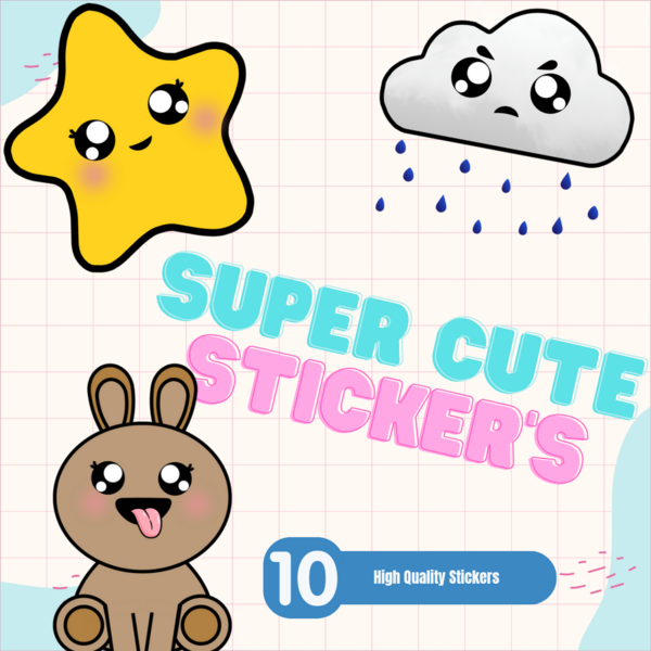 Super Cute Sticker Pack Thumbnail