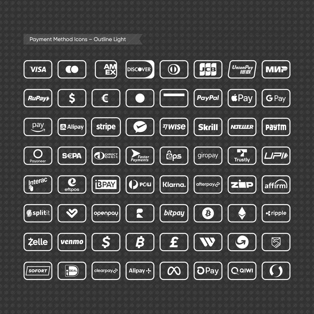 18 Credit Card, Debit Card and Payment Icons [Freebie] — Smashing Magazine